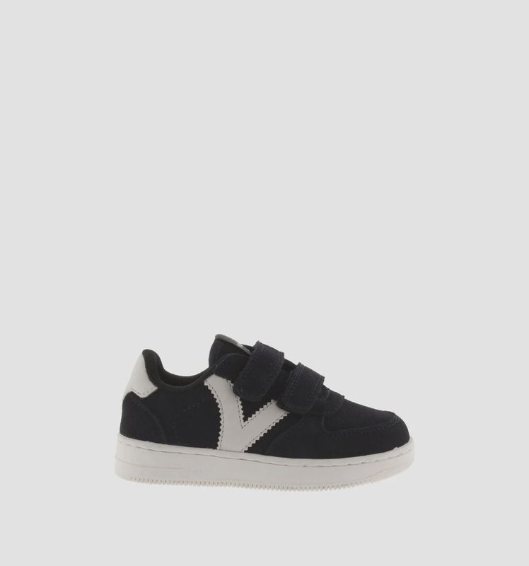 Victoria Sneaker Suede Marino