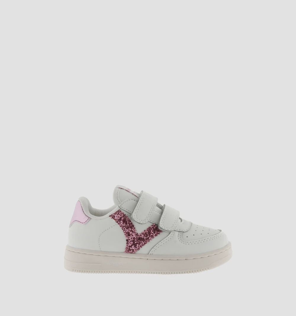 Victoria Sneaker Wit Glitter Petalo