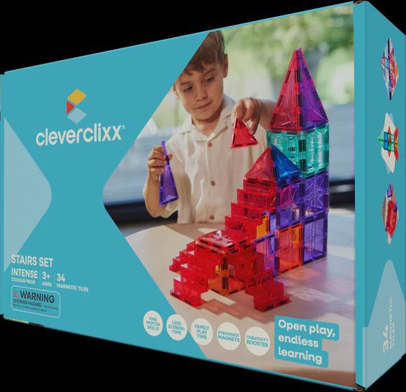 Cleverclixx Stairs Set Intense | 34 Pieces