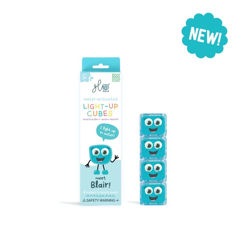 Glopals Light up cubes - 4pc Blair