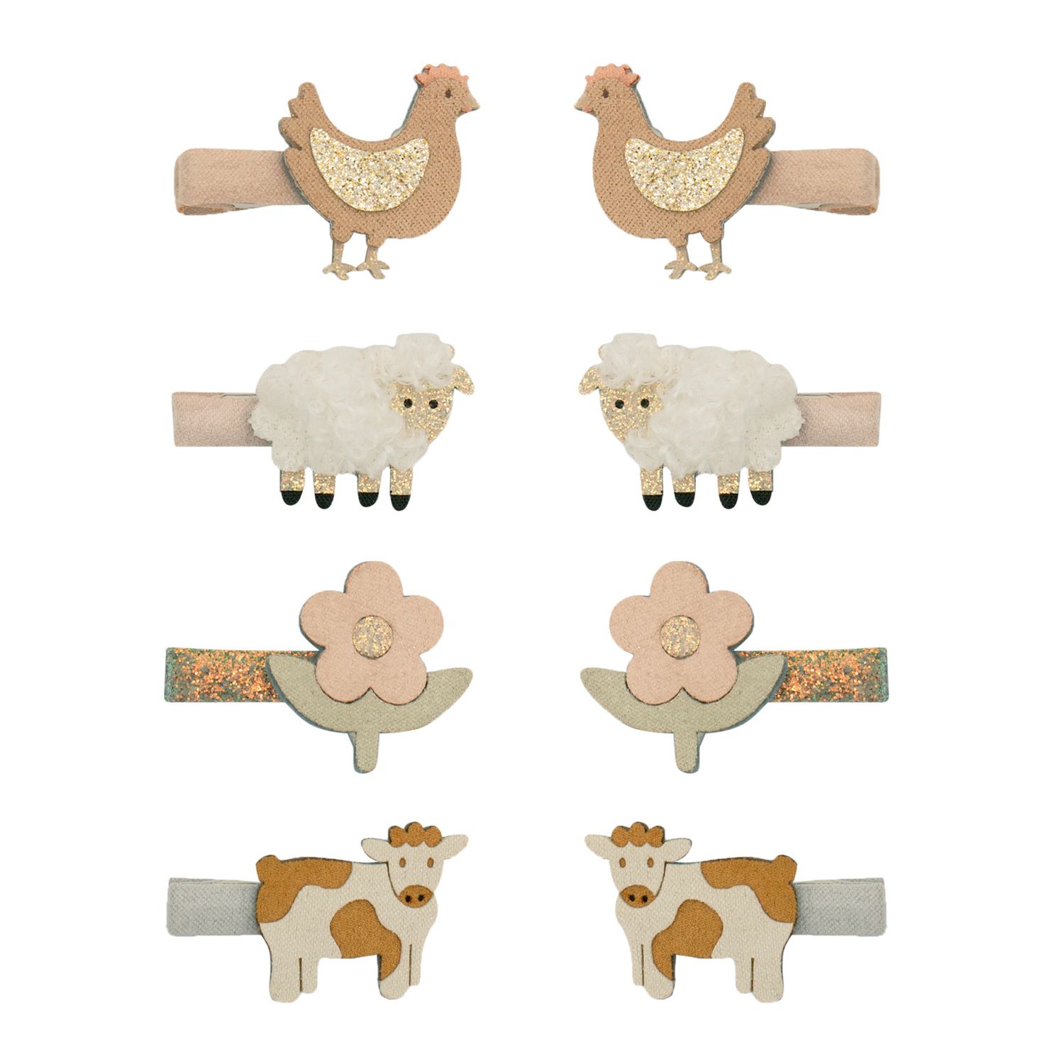 MIMI &amp; LULA FARM ANIMAL MINI CLIPS