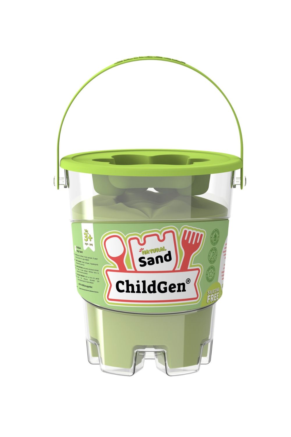 ChildGen MAGICAL SAND  500 GR - GREEN