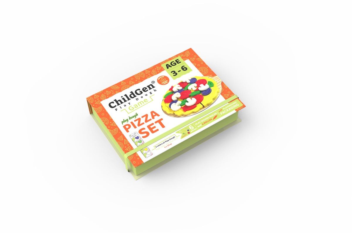 ChildGen PLAY DOUGH GAMES - PİZZA SET