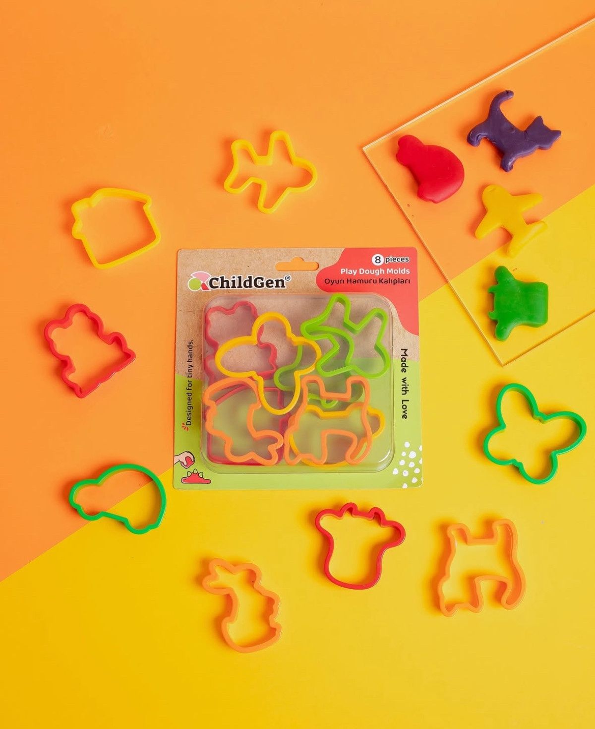 ChildGen PLAY DOUGH MOLD 8 Pıeces