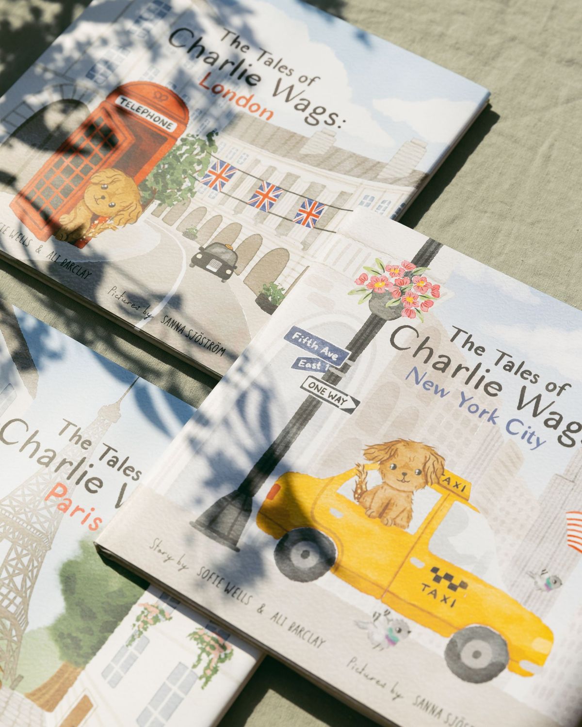 Signed Bundle: New York City, London, and Paris