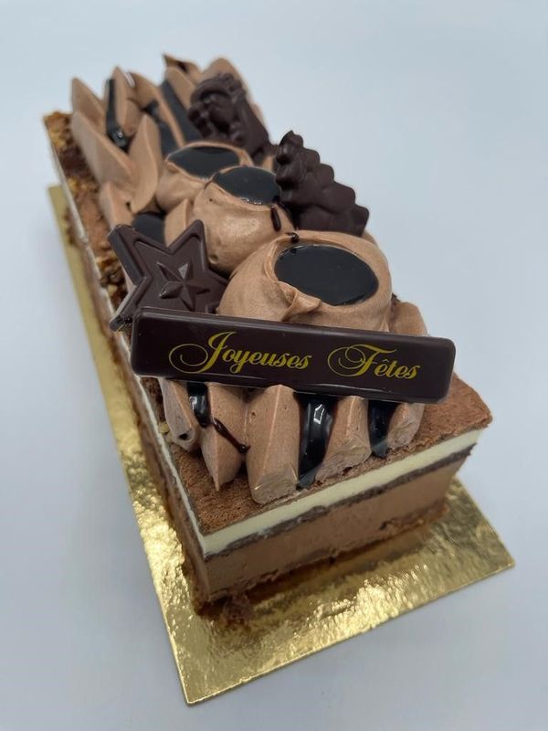 Bûche Feuilletine