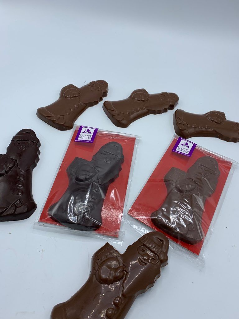 Pere Noël fourré praliné