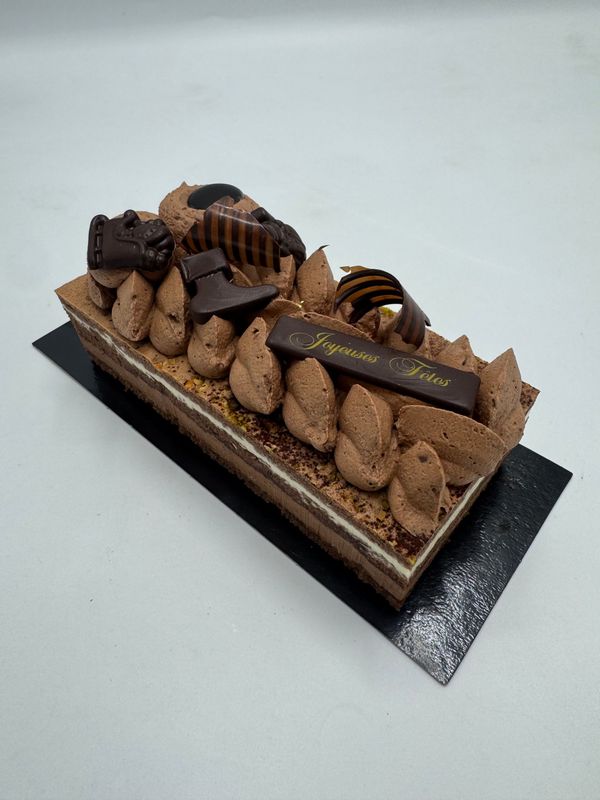 Bûche Feuilletine