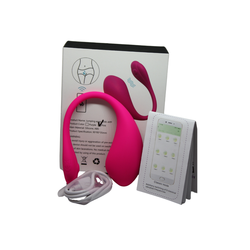 Jumping Eggs Vibrator with App
