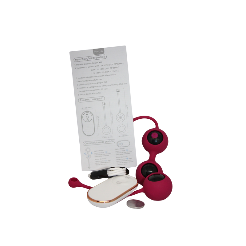 Kegel Pearls with Remote Control