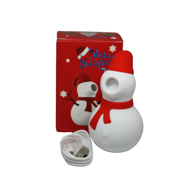 Snowman Sucking Vibrator