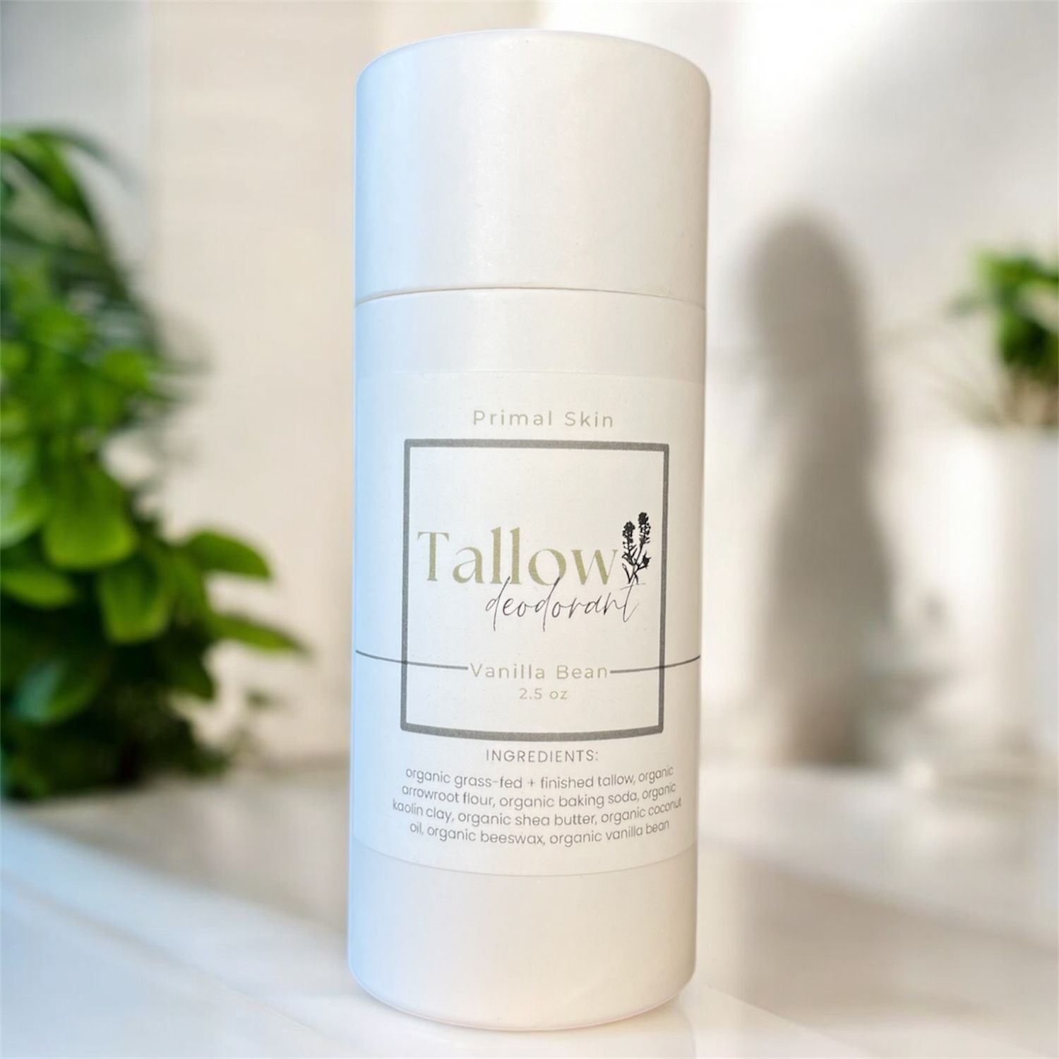 Vanilla Bean Tallow Deodorant