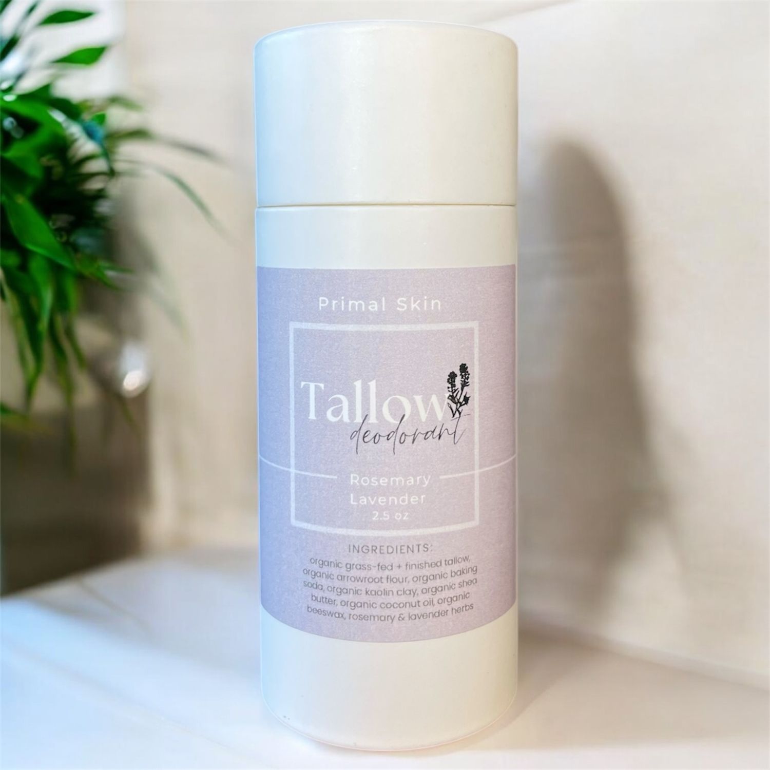 Rosemary Lavender Tallow Deodorant