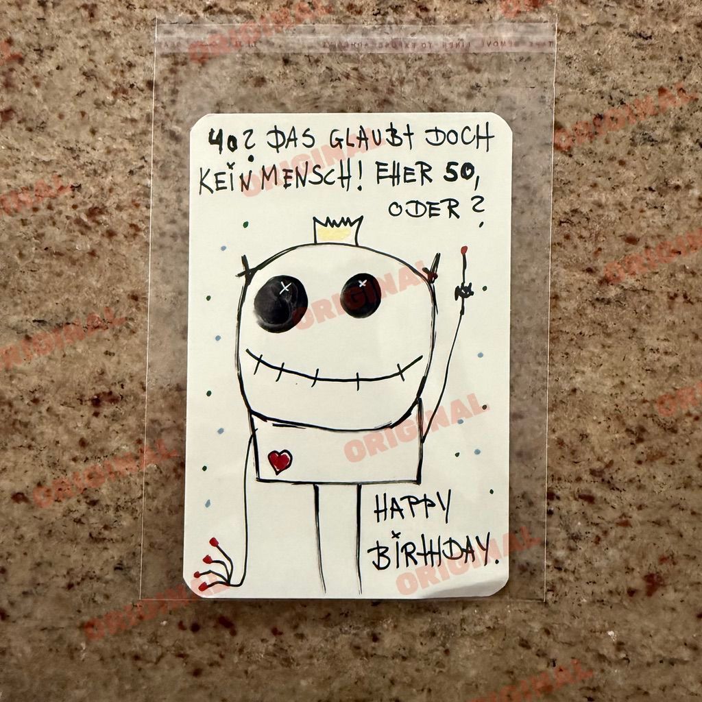 40? Das glaubt doch kein Mensch! Eher 50, oder?