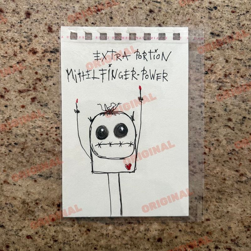 Extra Portion Mittelfinger-Power