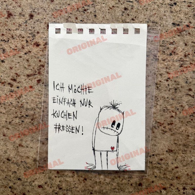 Ich möchte einfach nur Kuchen fressen!