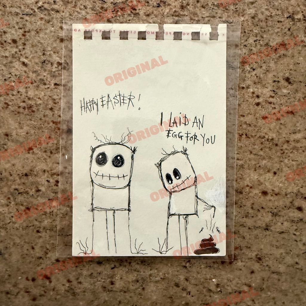 Happy Easter! I laid an egg for you (Kacke)