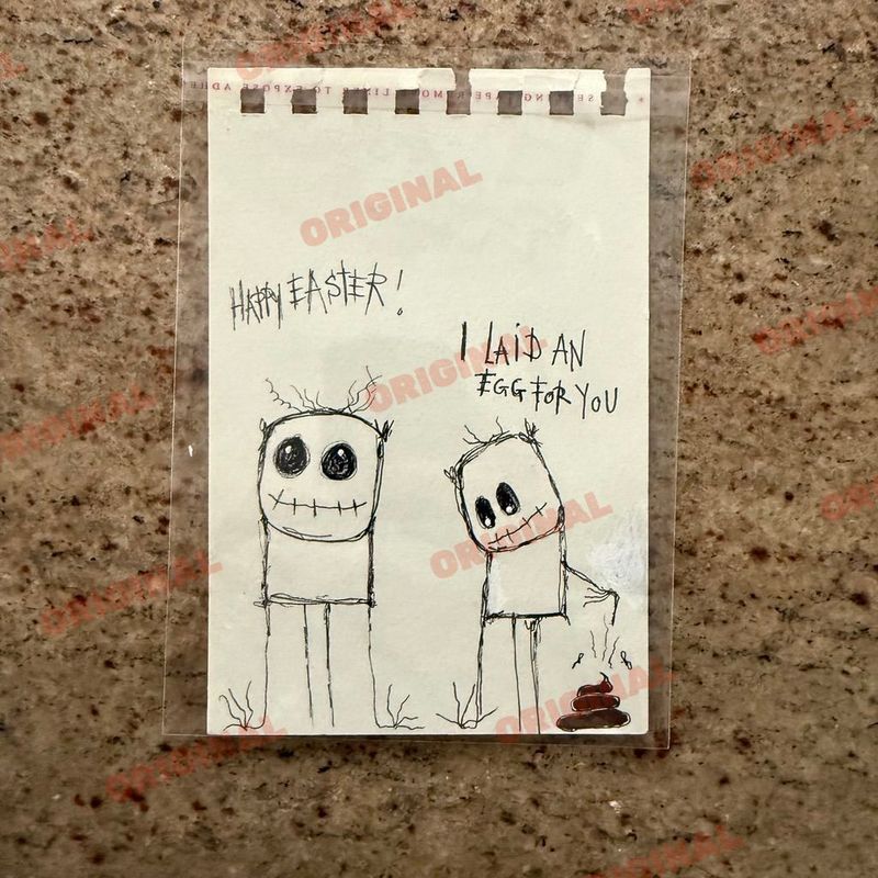 Happy Easter! I laid an egg for you (Kacke)