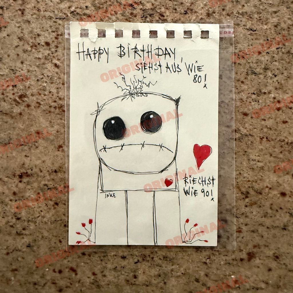 Happy Birthday, siehst aus wie 80! Riechst wie 90!