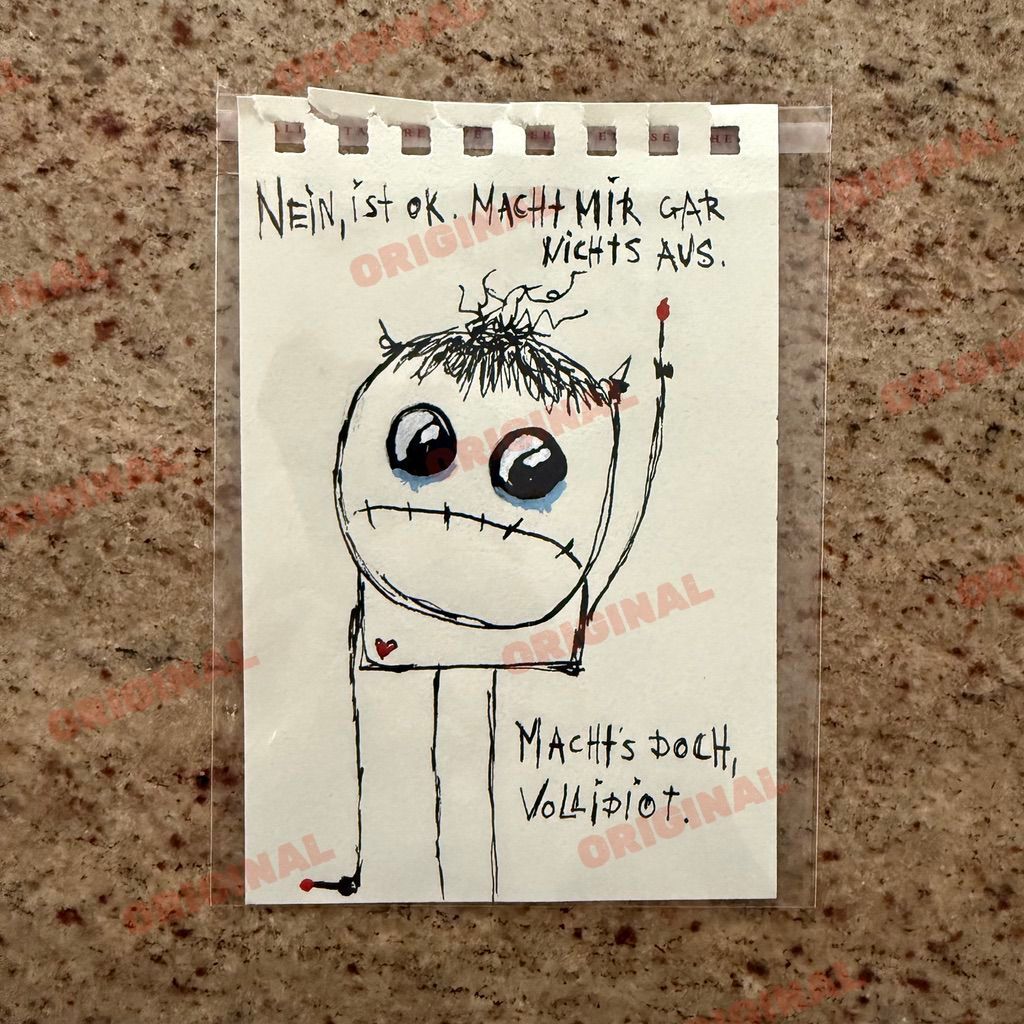 Nein, ist OK. Mach mir gar nichts draus