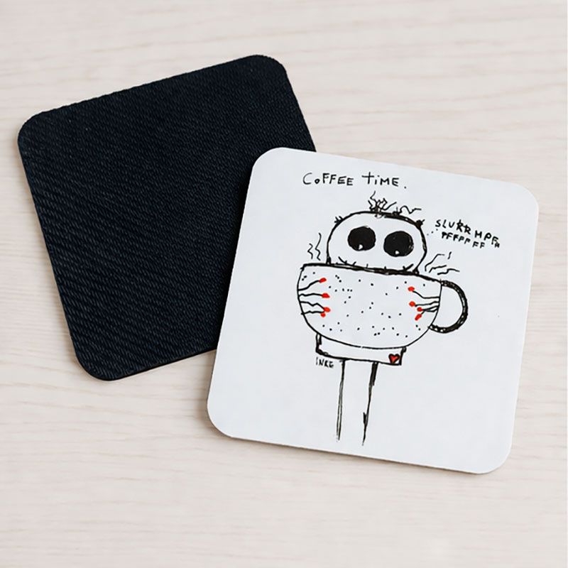 MONSTER-UNTERSETZER – »Coffee-Time«