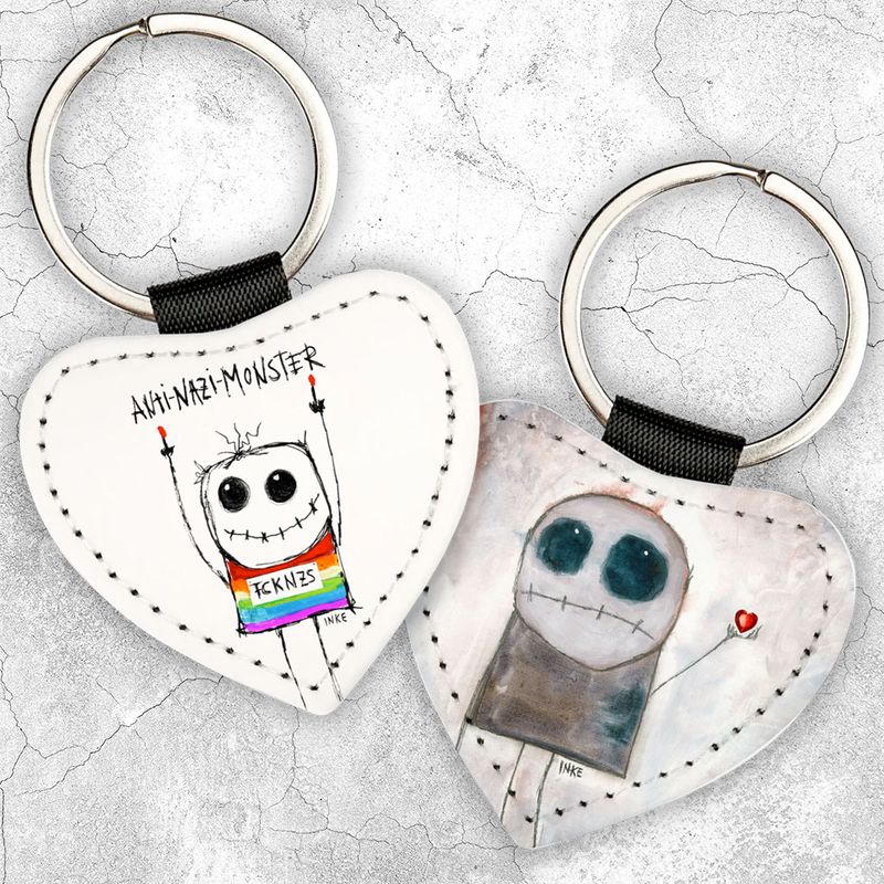 Schlüsselanhänger »MONSTERHERZ«
