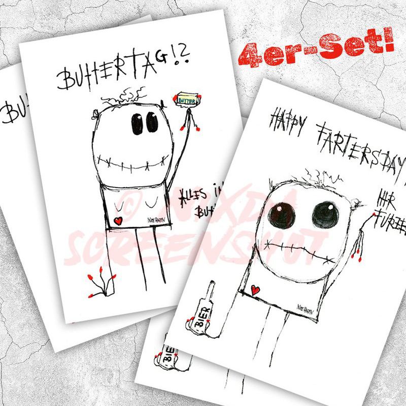 Postkartenset »Mutter- und Vatertag«