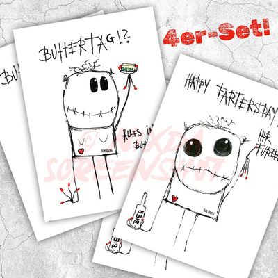 Postkartenset »Mutter- und Vatertag«