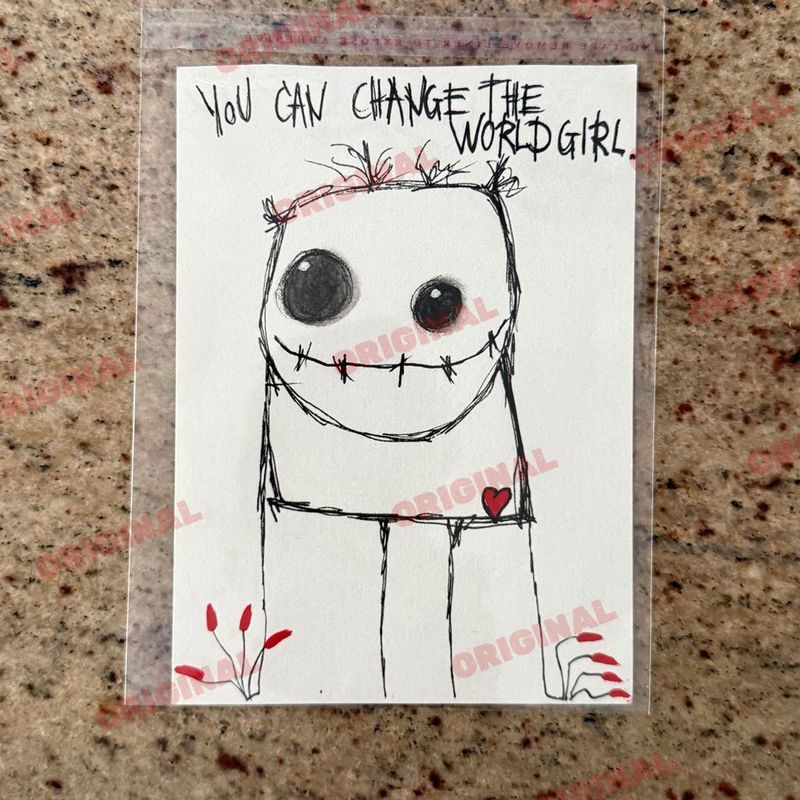 You can change the world girl.