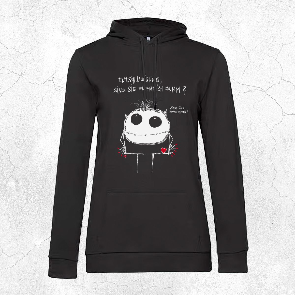 HOODIE IM MONSTERSTYLE