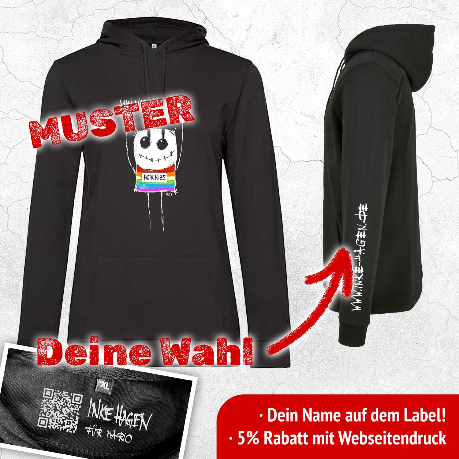HOODIE FÜR DAMEN