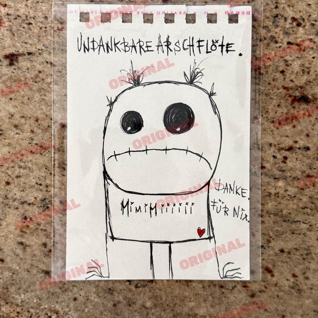 Undankbare Arschflöte.