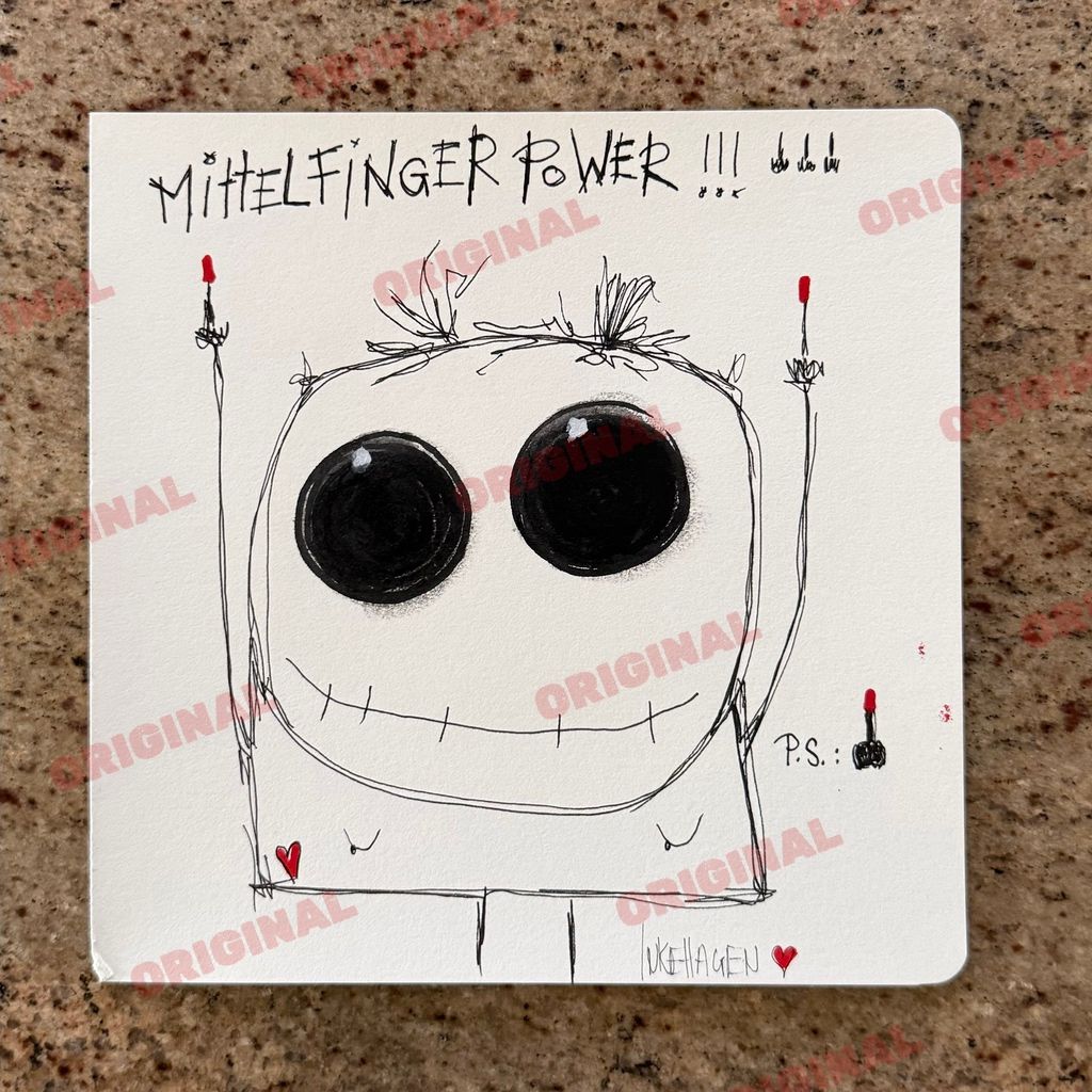 Mittefingerpower!!! P.S.