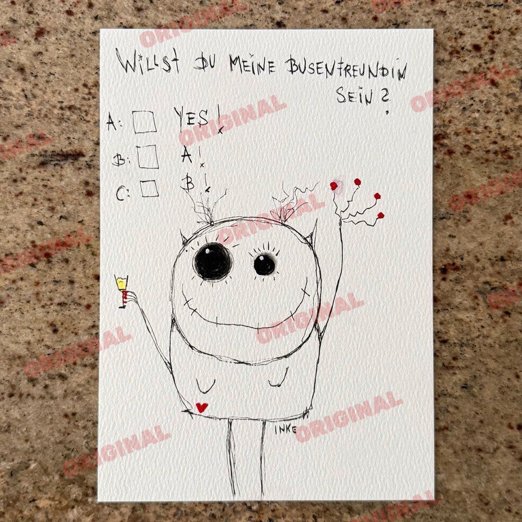 Willst Du meine Busenfreundin sein? Yes!
