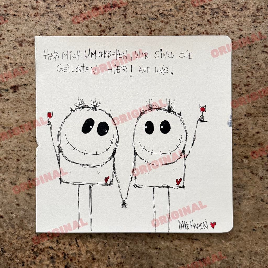 Hab mich umgeschaut; wir sind die geilsten hier!