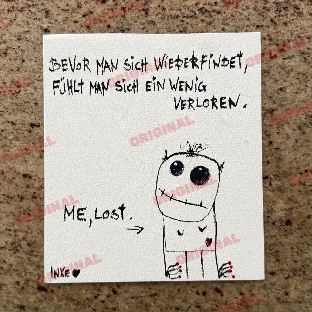 Bevor man sich wiederfindet…