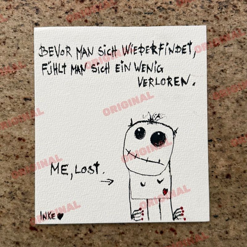 Bevor man sich wiederfindet…