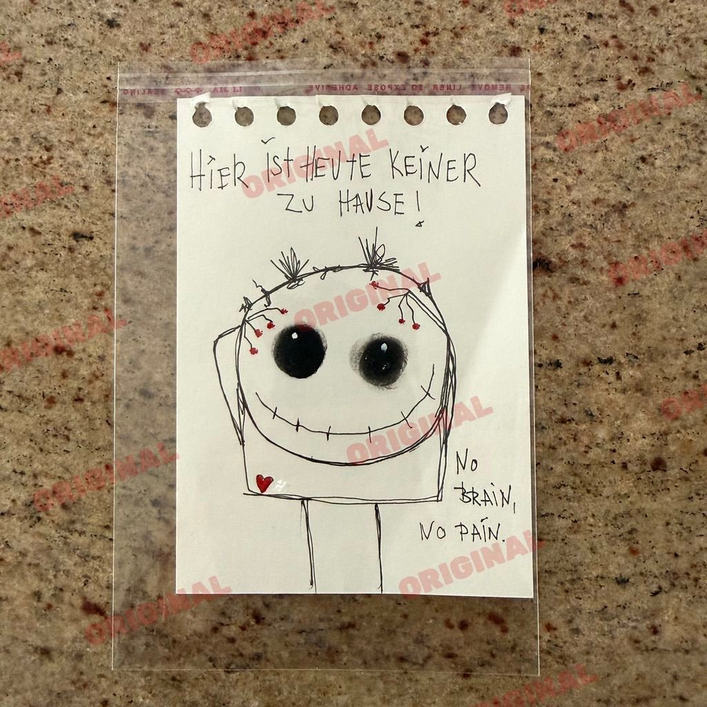 Hier ist heute keiner zu Hause!