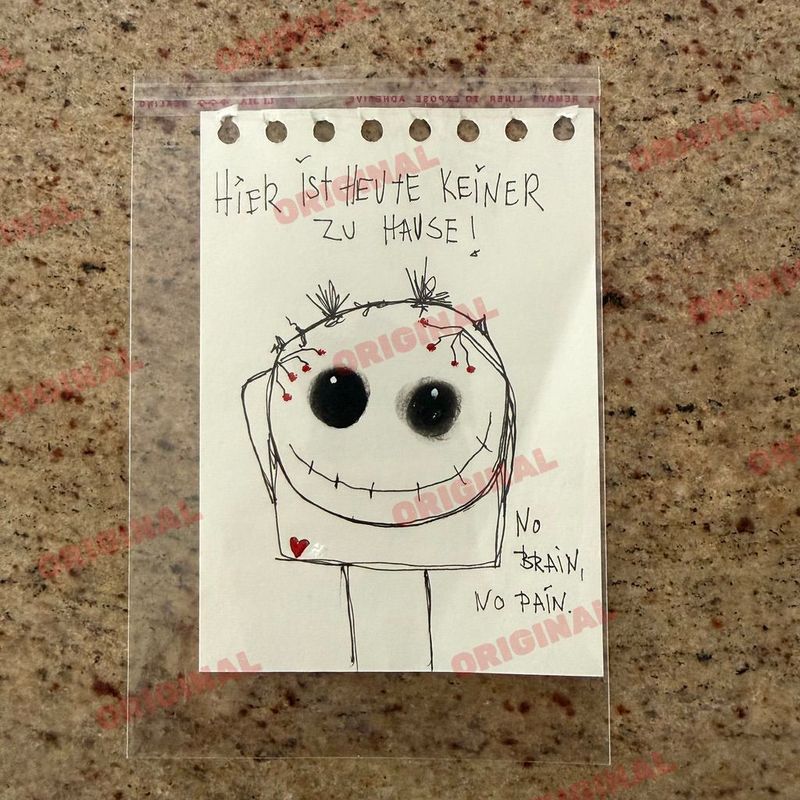 Hier ist heute keiner zu Hause!