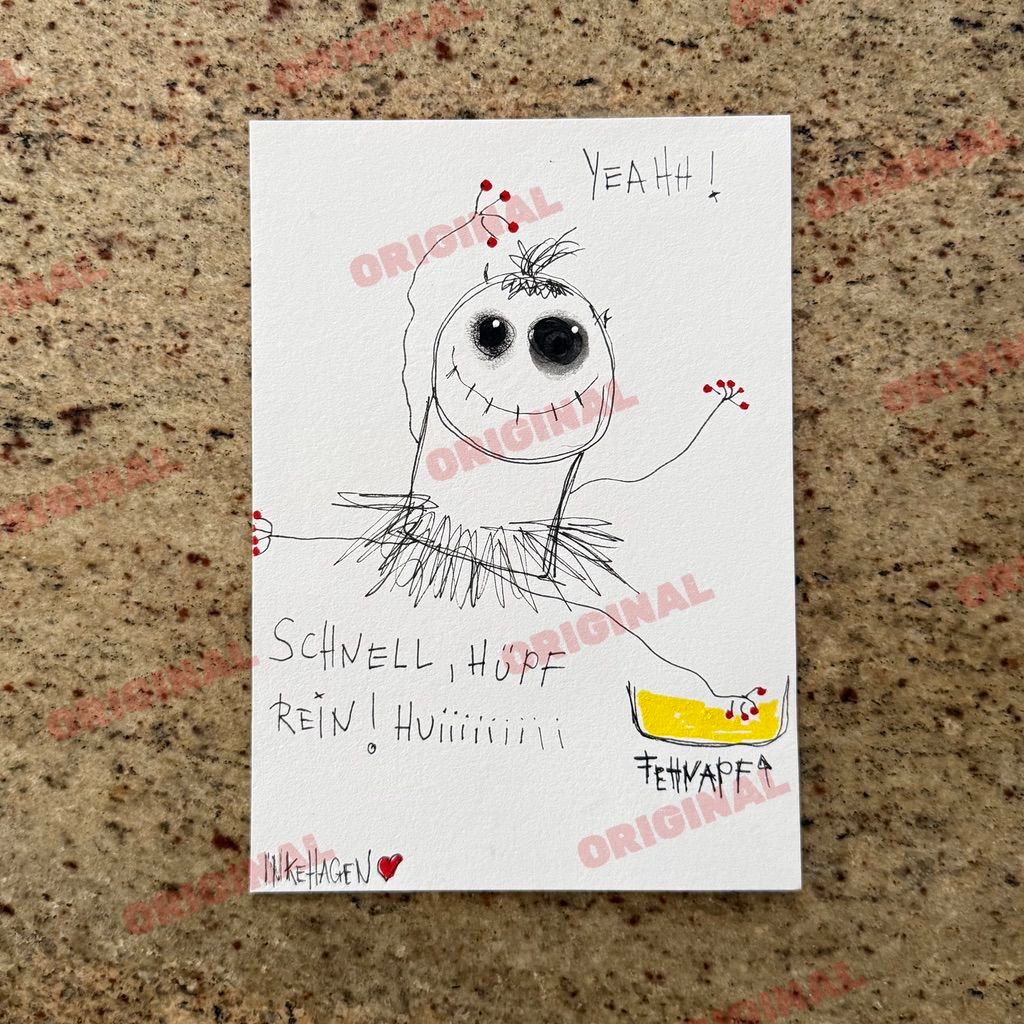 Yeahh! Schnell, hüpf rein! Huiiiii