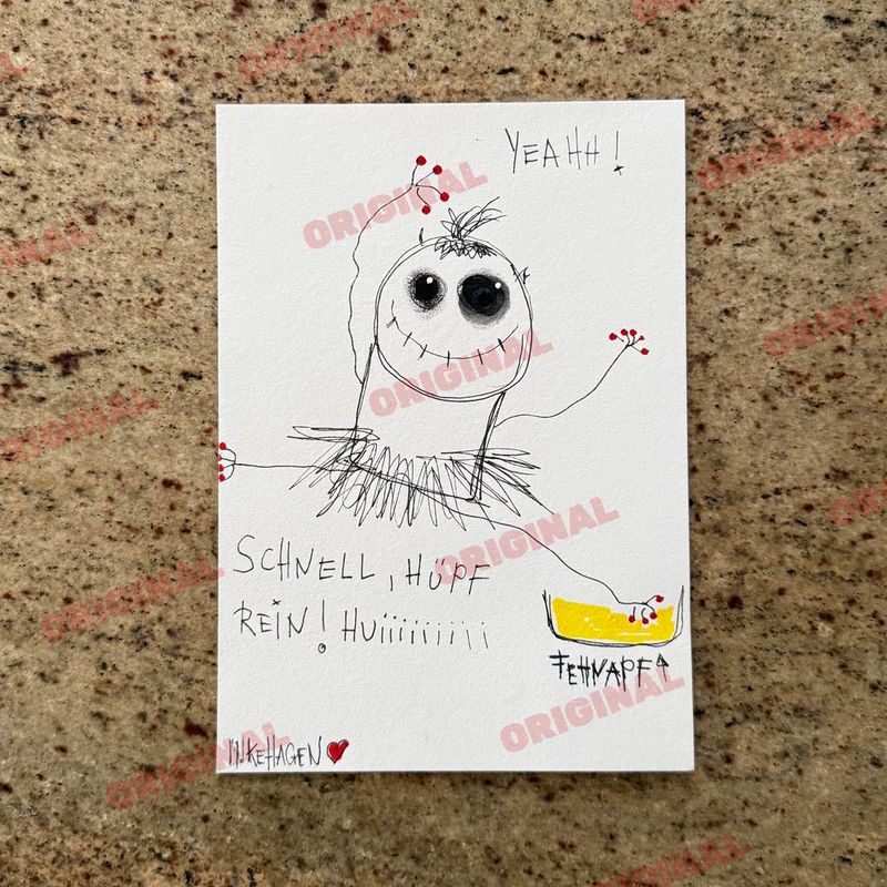 Yeahh! Schnell, hüpf rein! Huiiiii