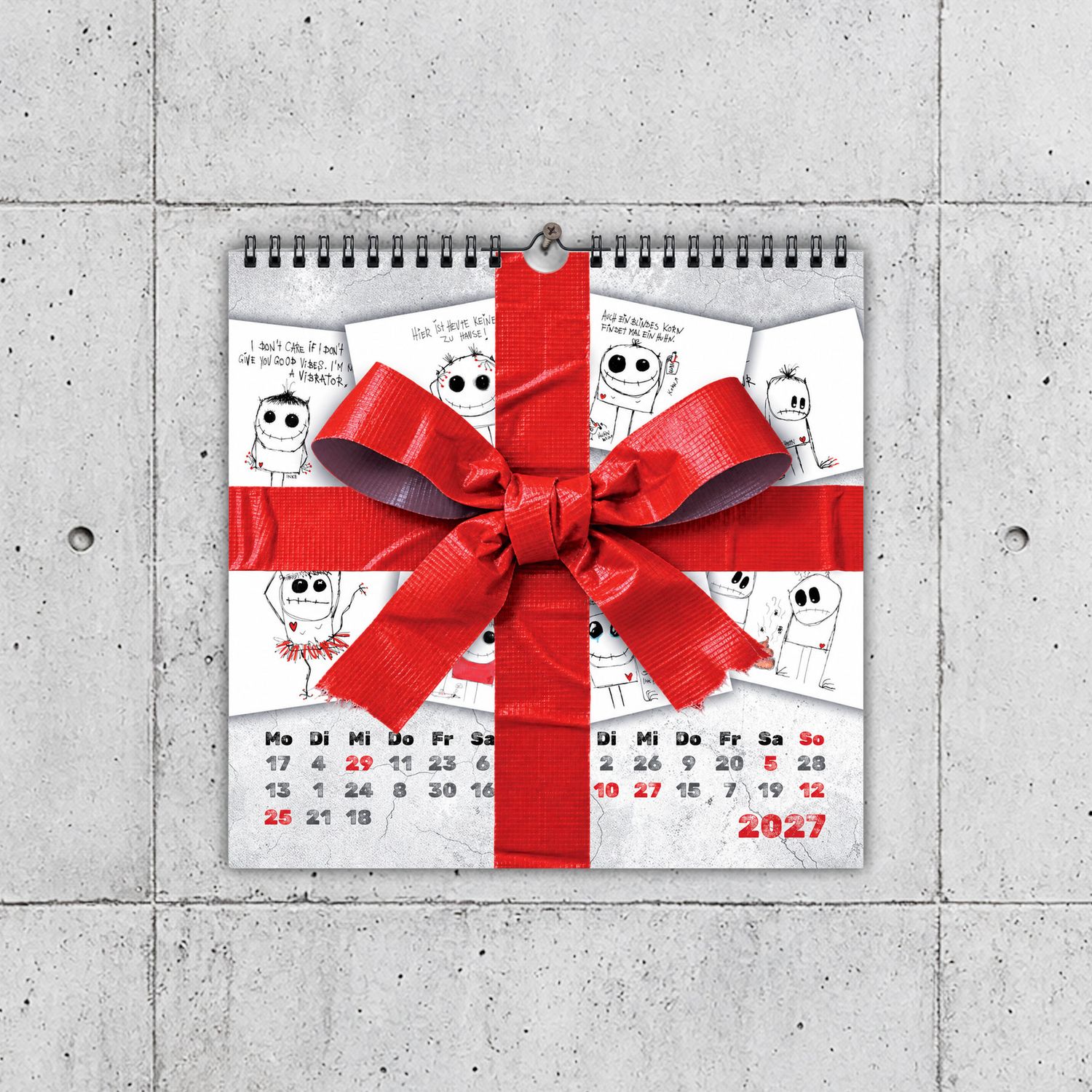MONSTER-JAHRESKALENDER 2027