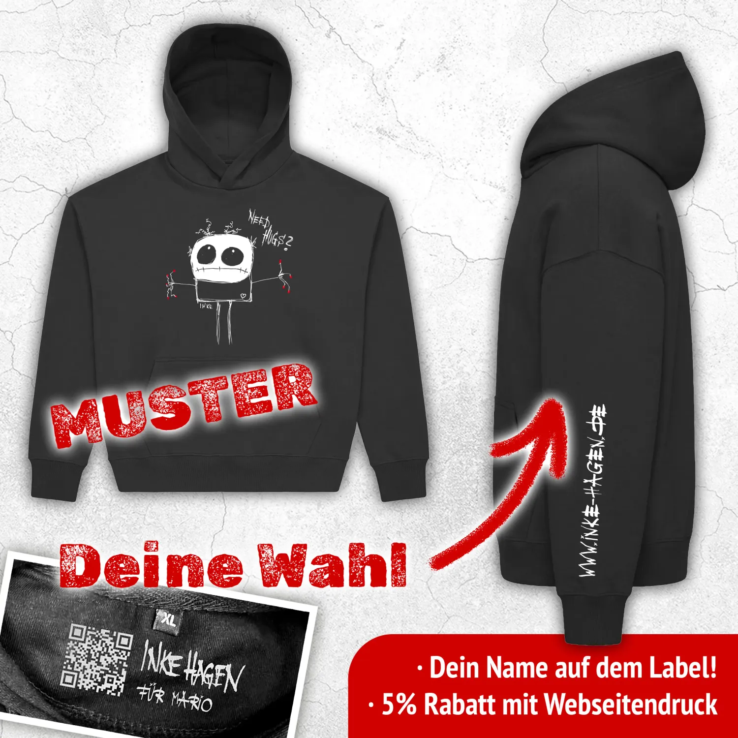 OVERSIZED HOODIE (unisex)