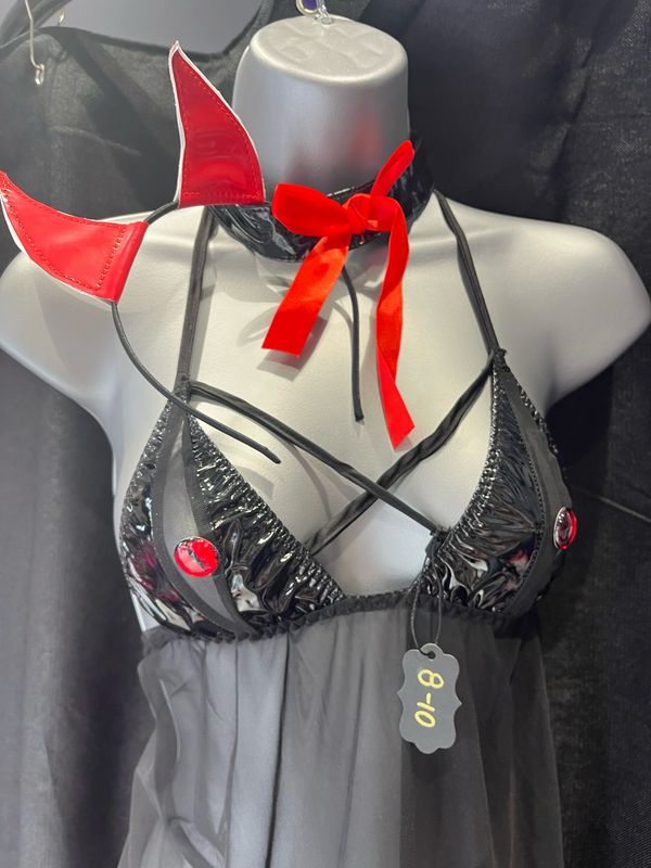 Sexy Devil Costume Nightwear