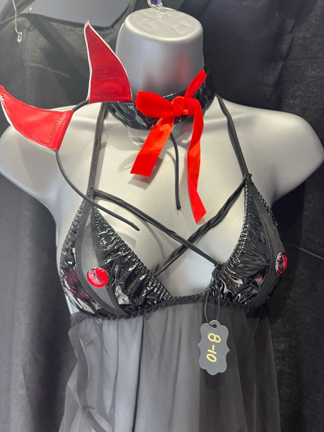 Sexy Devil Costume Nightwear