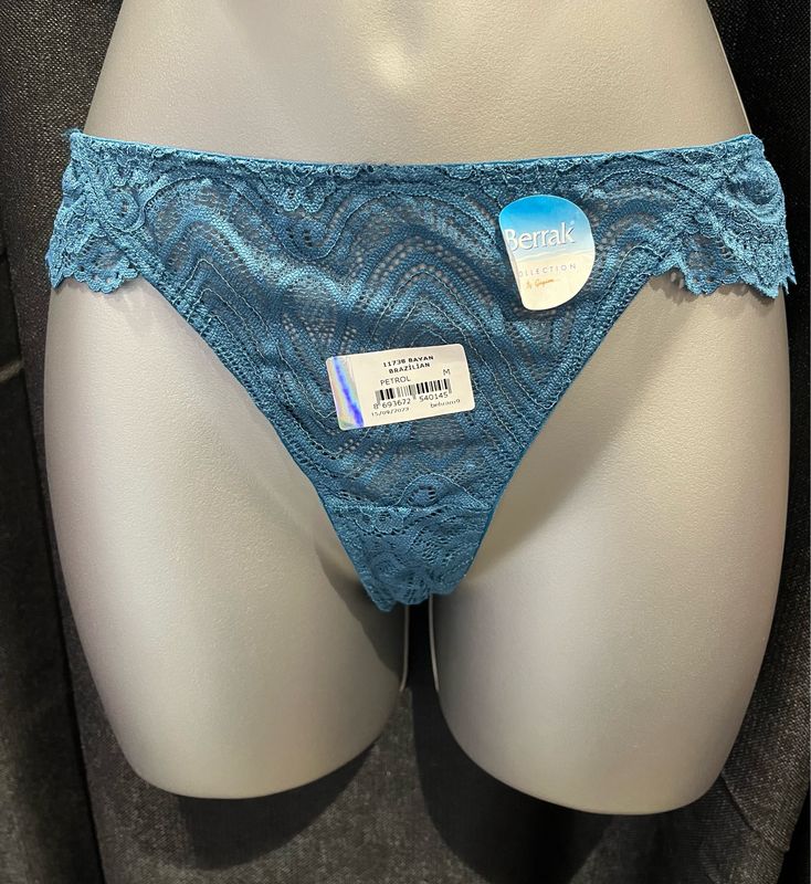 Teal Lace Knickers