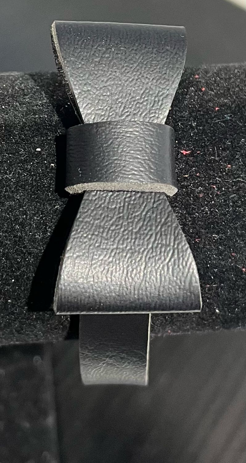 Leather Bracelet With Bow