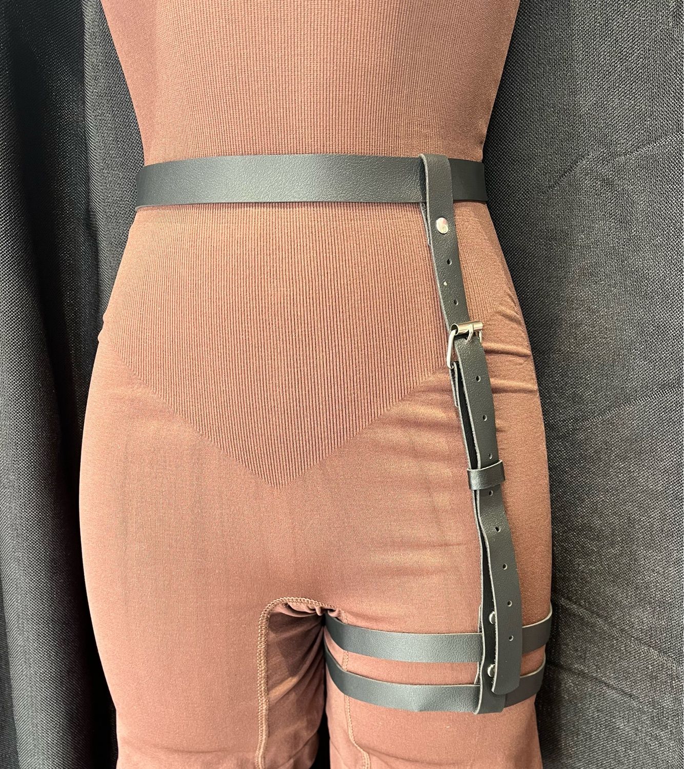 One Leg Suspender Belt