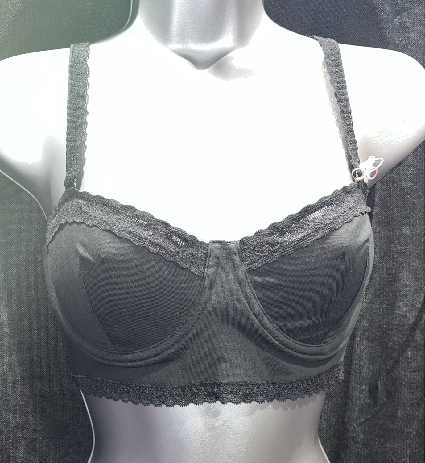 Rebranded Black Strapless Bra Short Corset