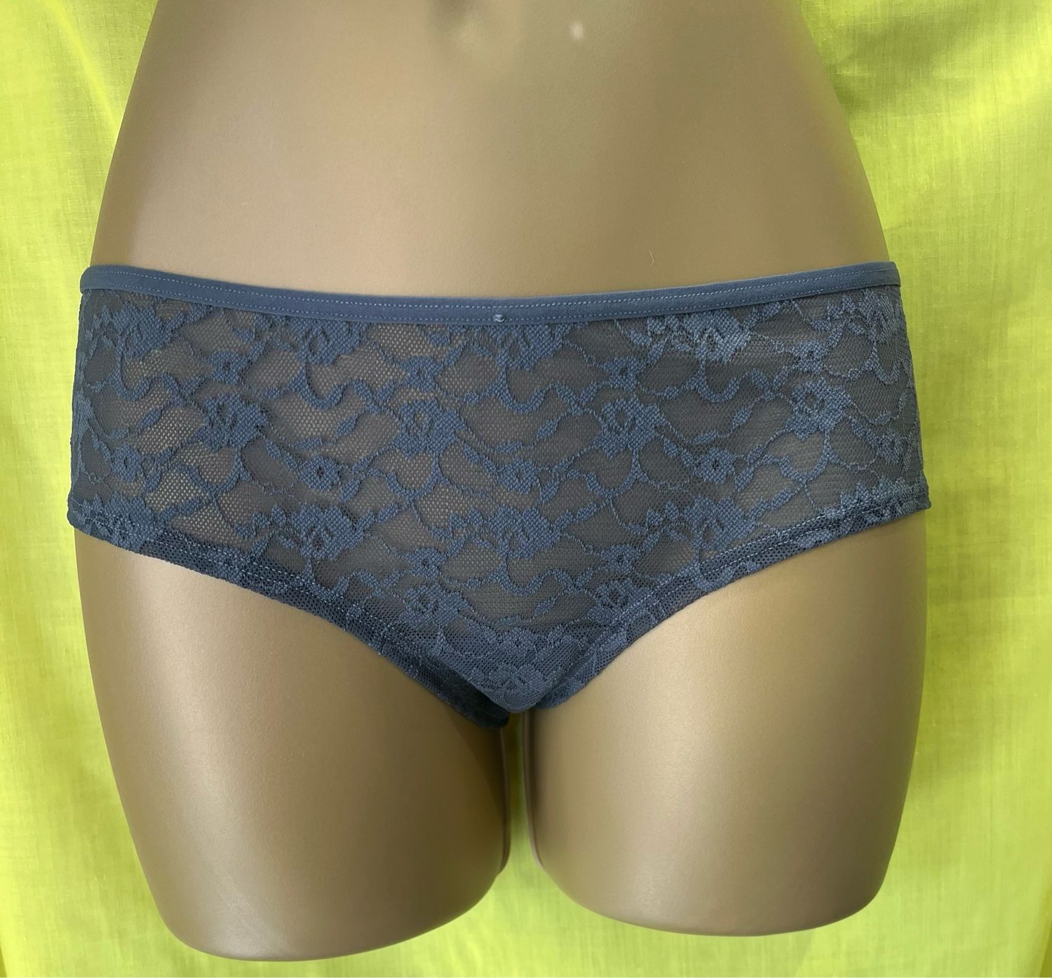 Rebranded Grey Knickers Lace Front